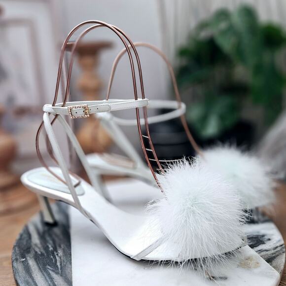 Saint Laurent Mae Pointed Toe Mules - Picture 4 of 7